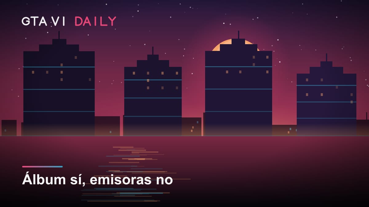 Imagen conceptual sobre la banda sonora de GTA VI y las emisoras de radio aún sin confirmar
