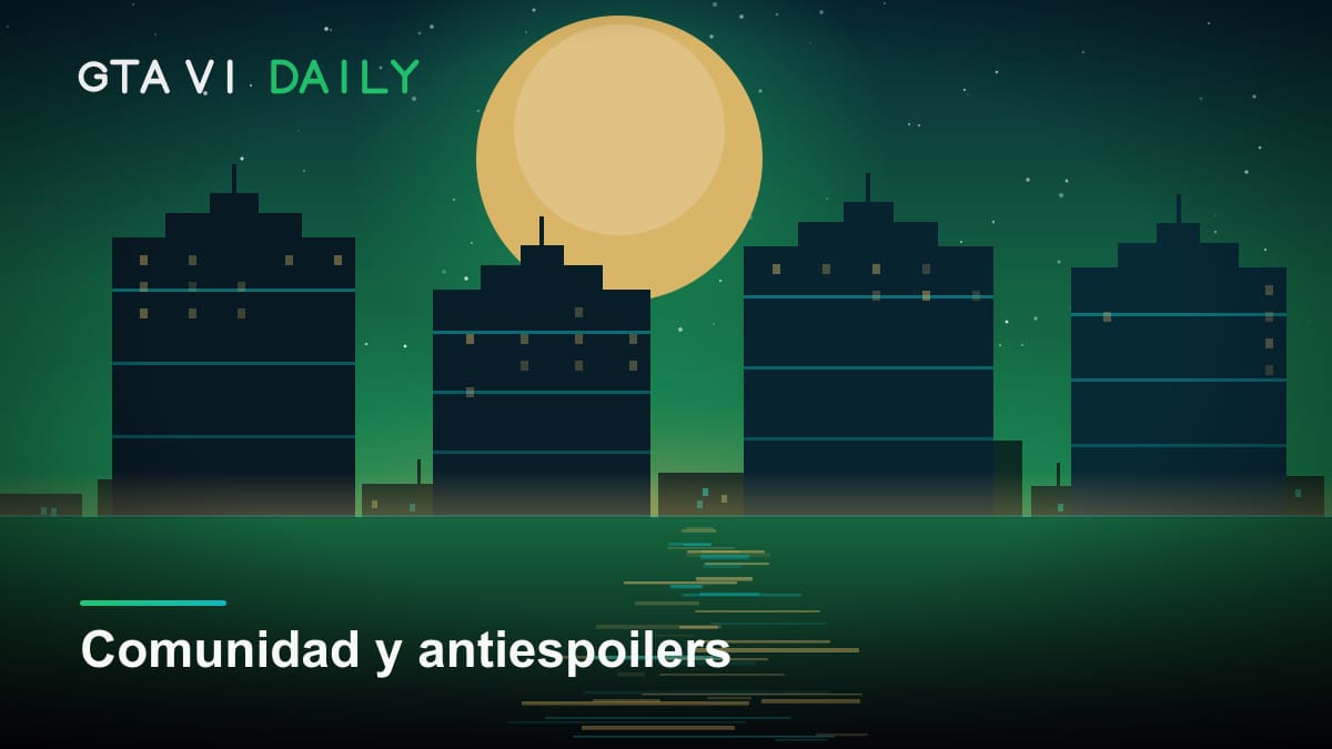 Ilustración de una pantalla de móvil con filtros activados sobre el logotipo de GTA VI