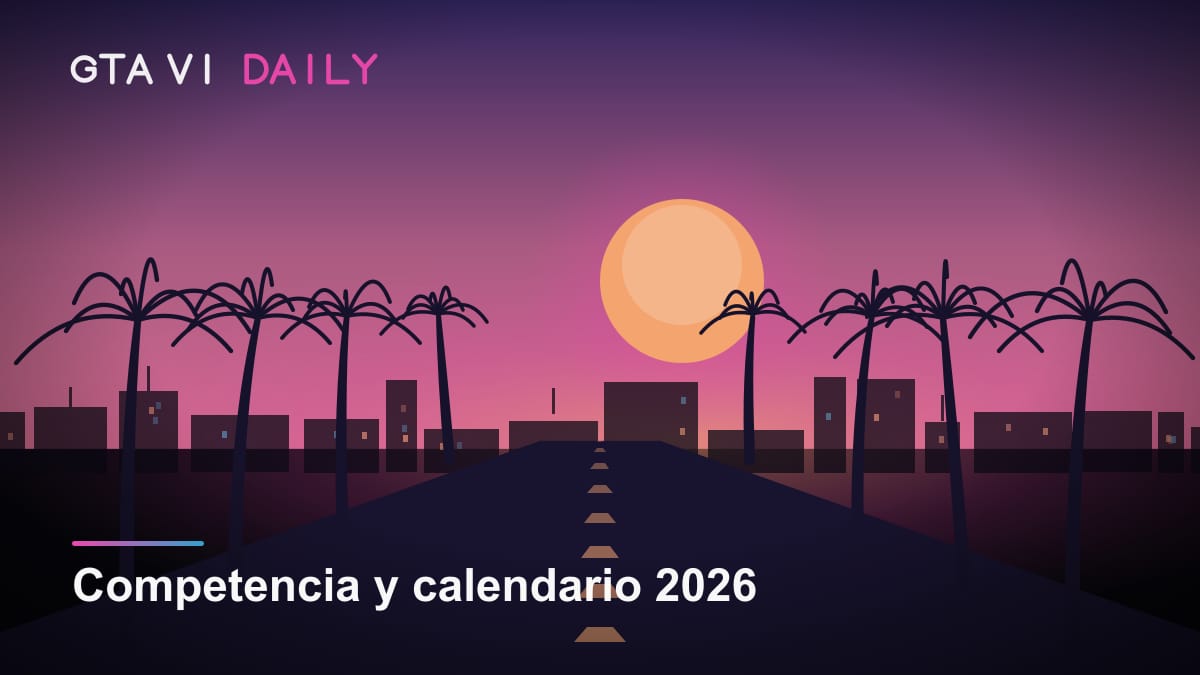 Ilustración sobre el calendario de lanzamientos de mundos abiertos frente a GTA VI