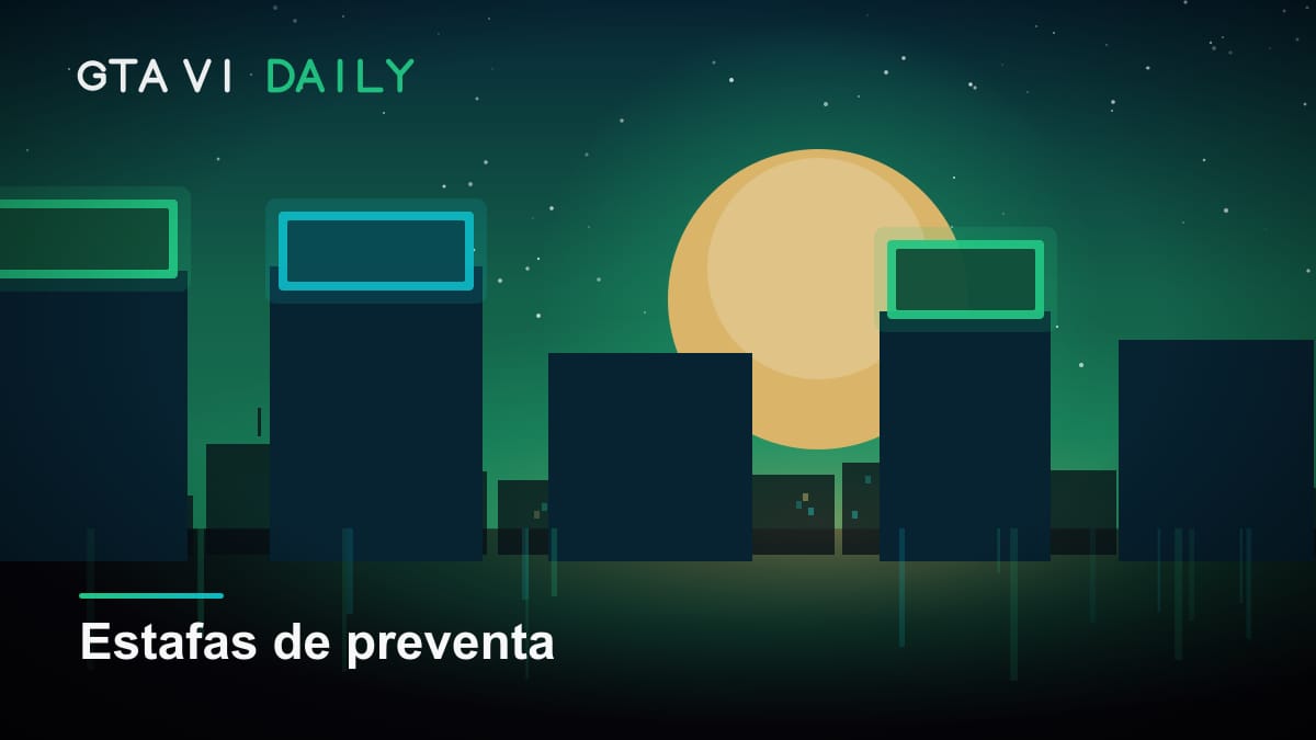 Ilustración conceptual sobre las estafas de preventa relacionadas con GTA VI