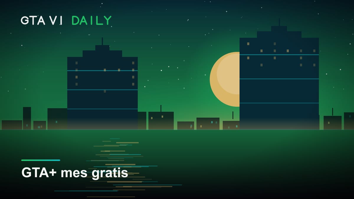 Ilustración conceptual sobre la suscripción GTA+ incluida con la reserva de GTA VI