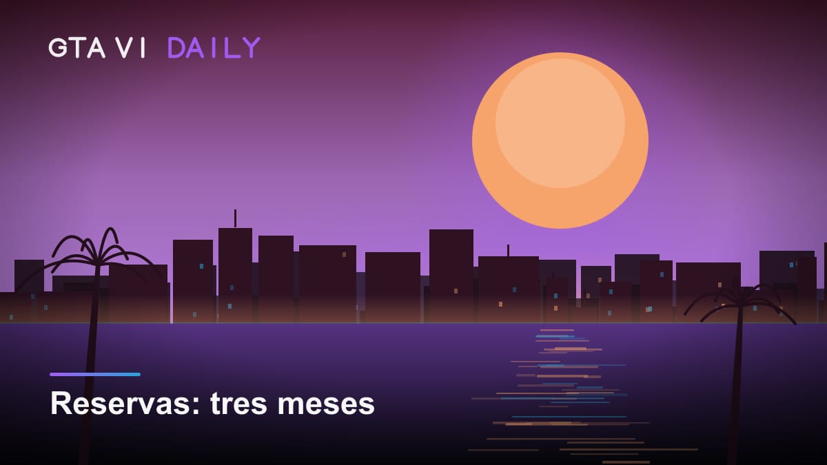 Ilustración conceptual sobre la evolución de las reservas de GTA VI desde el 25 de junio
