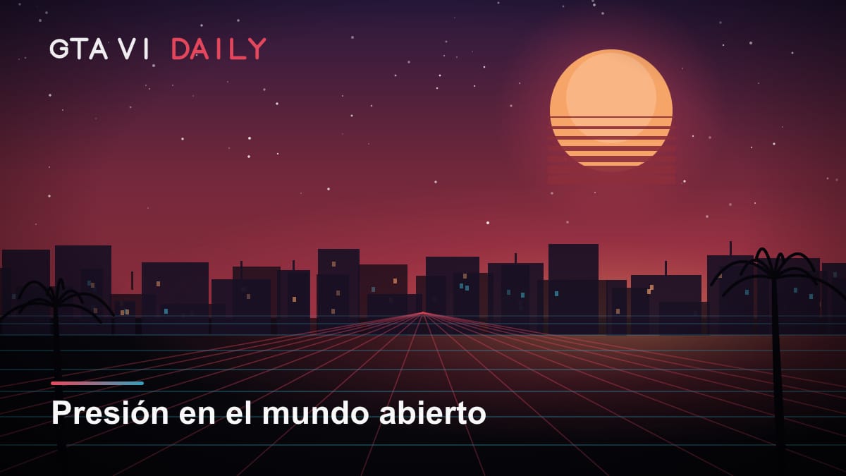 Ilustración sobre la presión que GTA VI ejerce en el diseño de los mundos abiertos