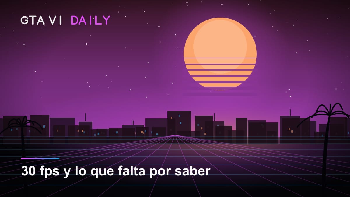 Ilustración sobre el rendimiento técnico de GTA VI en PS5 y Xbox Series